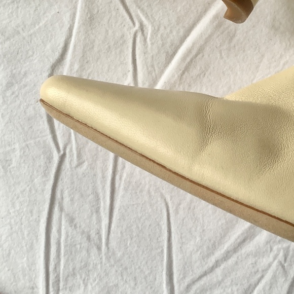 Staud Wally Leather Ankle Boots Cream 39 - Picture 11 of 16